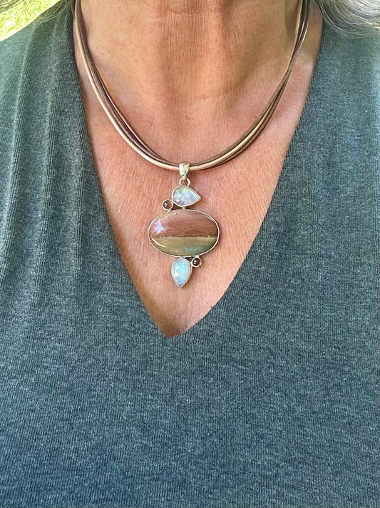 Polychrome Jasper Necklace