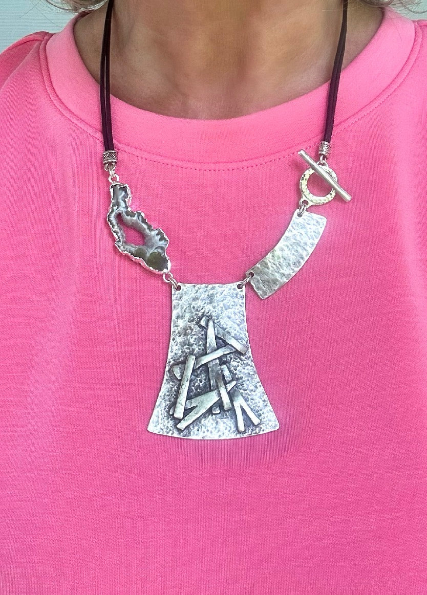 Silver Canyon Necklace