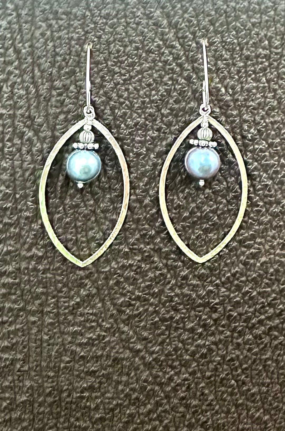Peacock Pearl Earrings