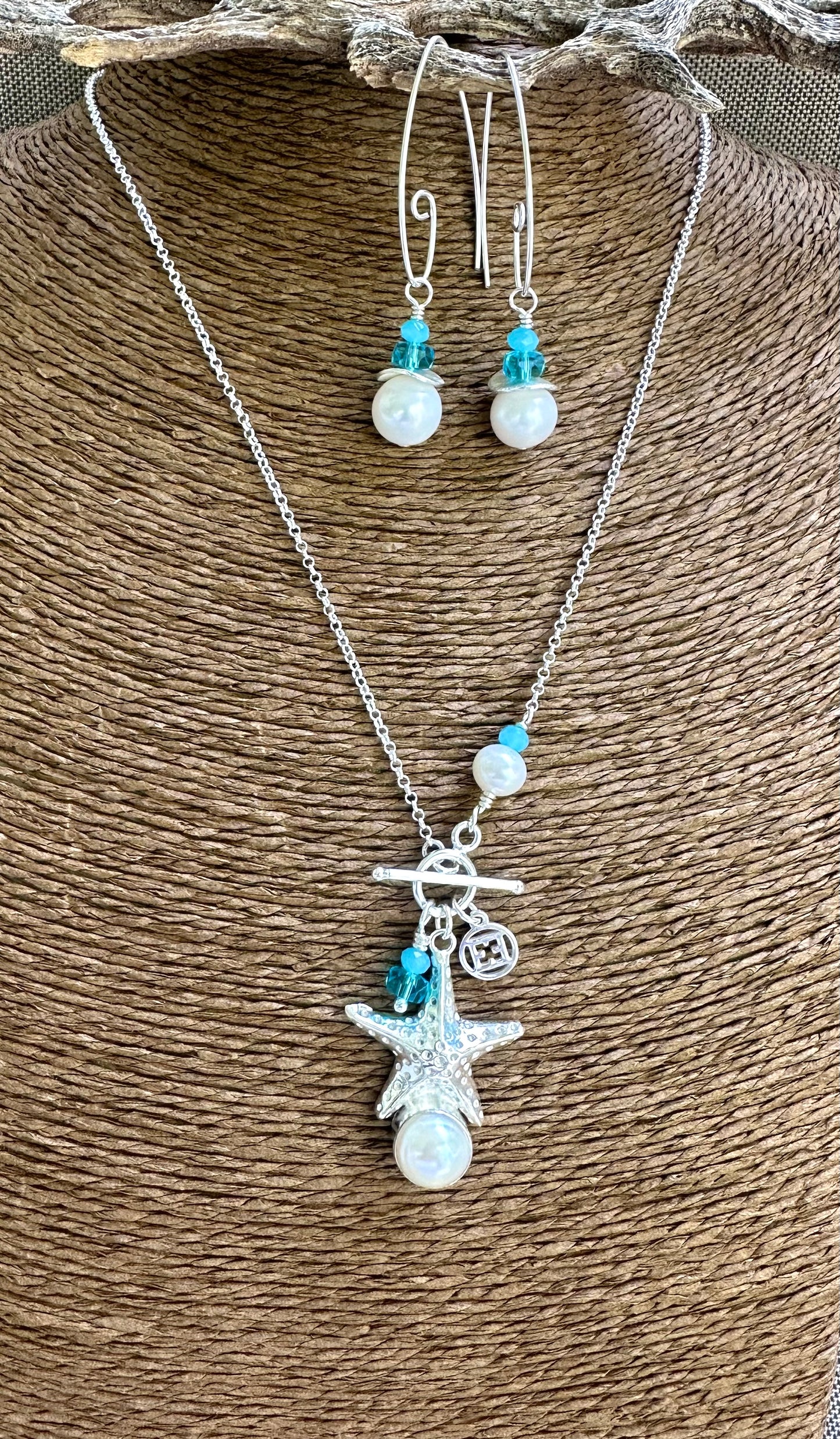 Starfish and Pearl Necklace