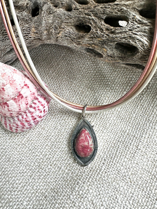 Pink Stone Necklace