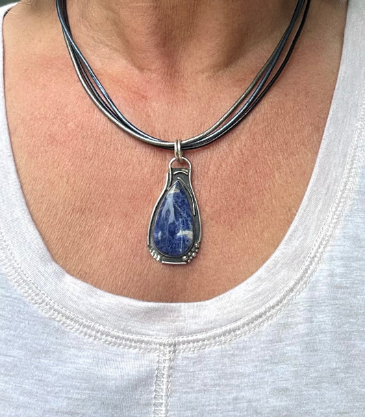 Blue Sodalite Necklace