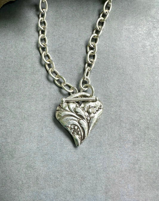 Sterling Heart Necklace