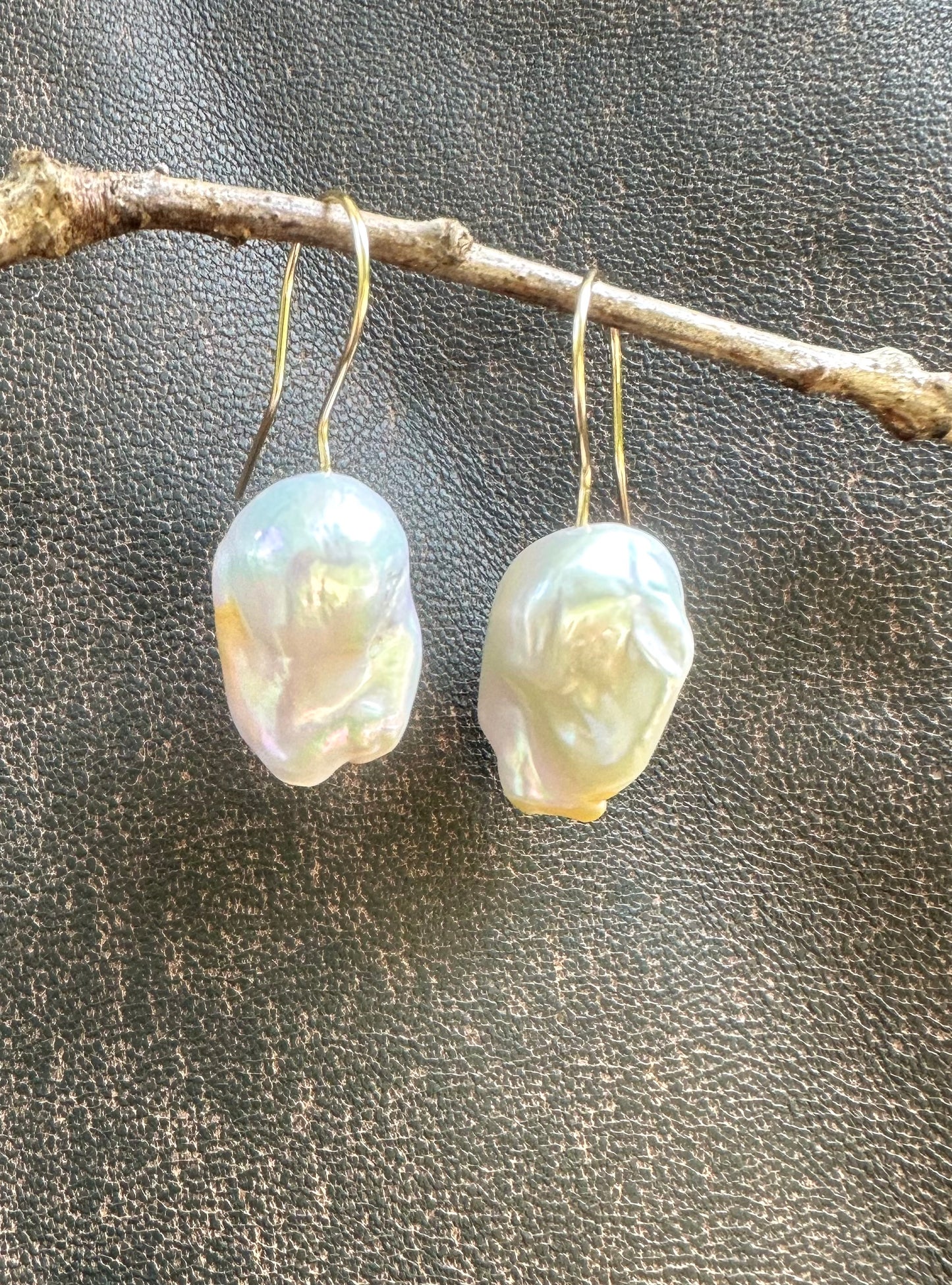 Perfectly Imperfect Pearl Drop Earrings