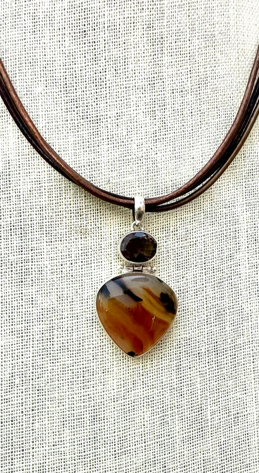 Montana Agate Necklace