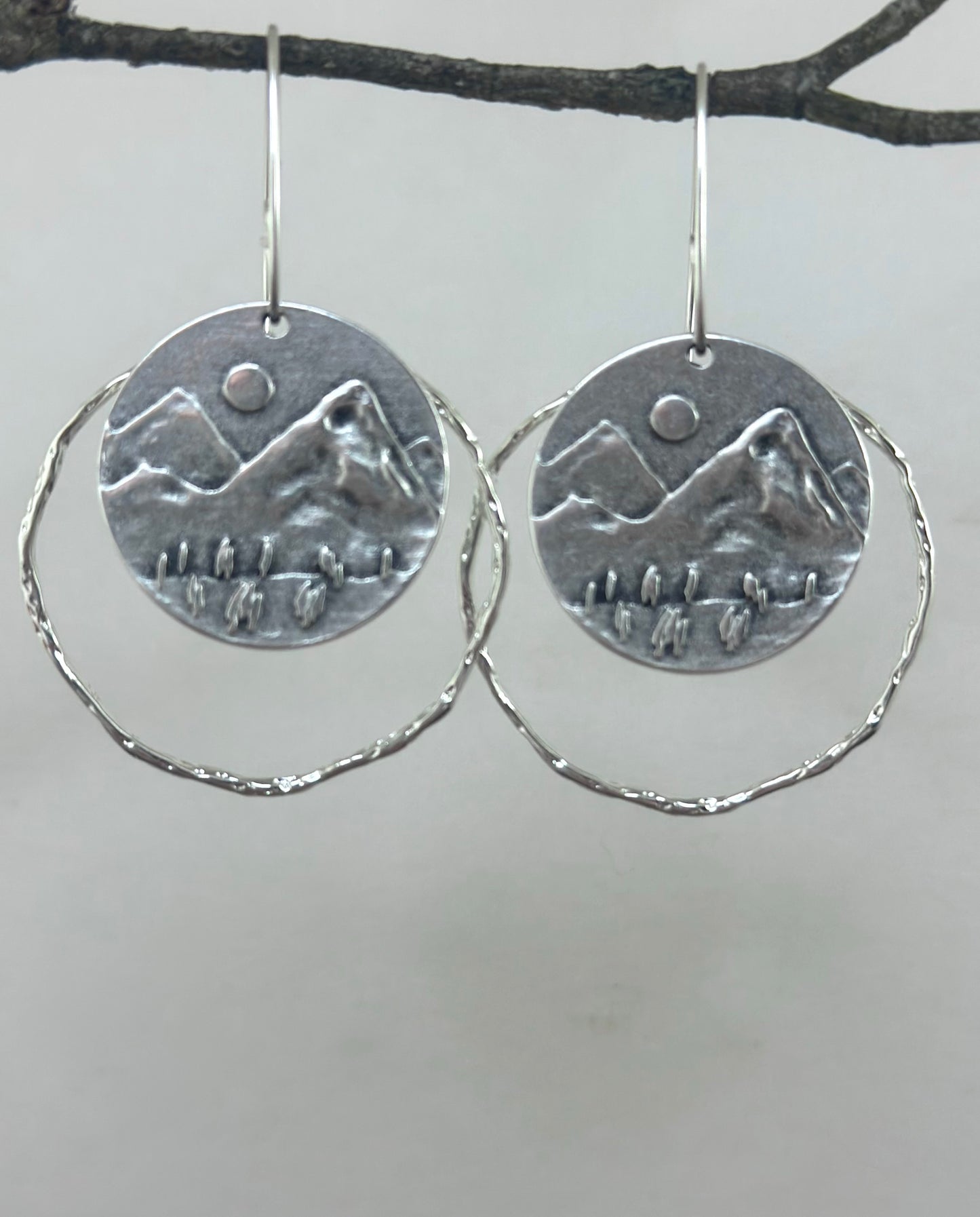 Mountain Dangle Earrings