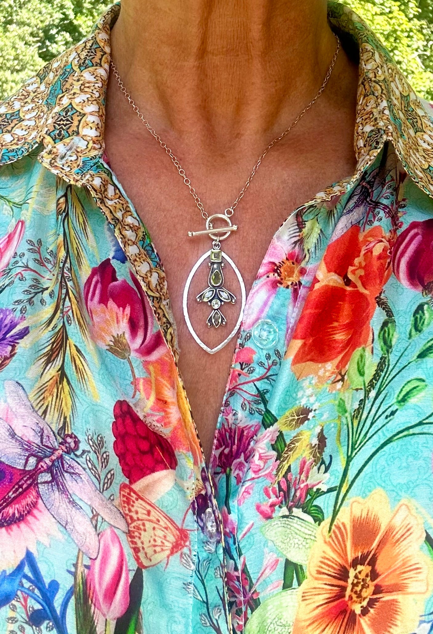 Peridot Garden Necklace