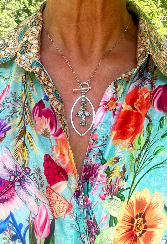 Peridot Garden Necklace