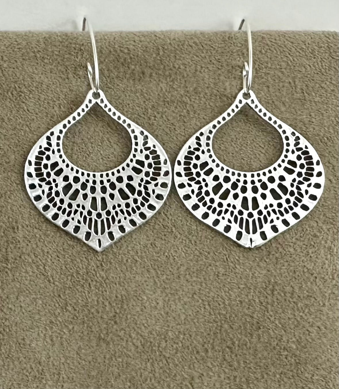 Teardrop Mandala Earrings