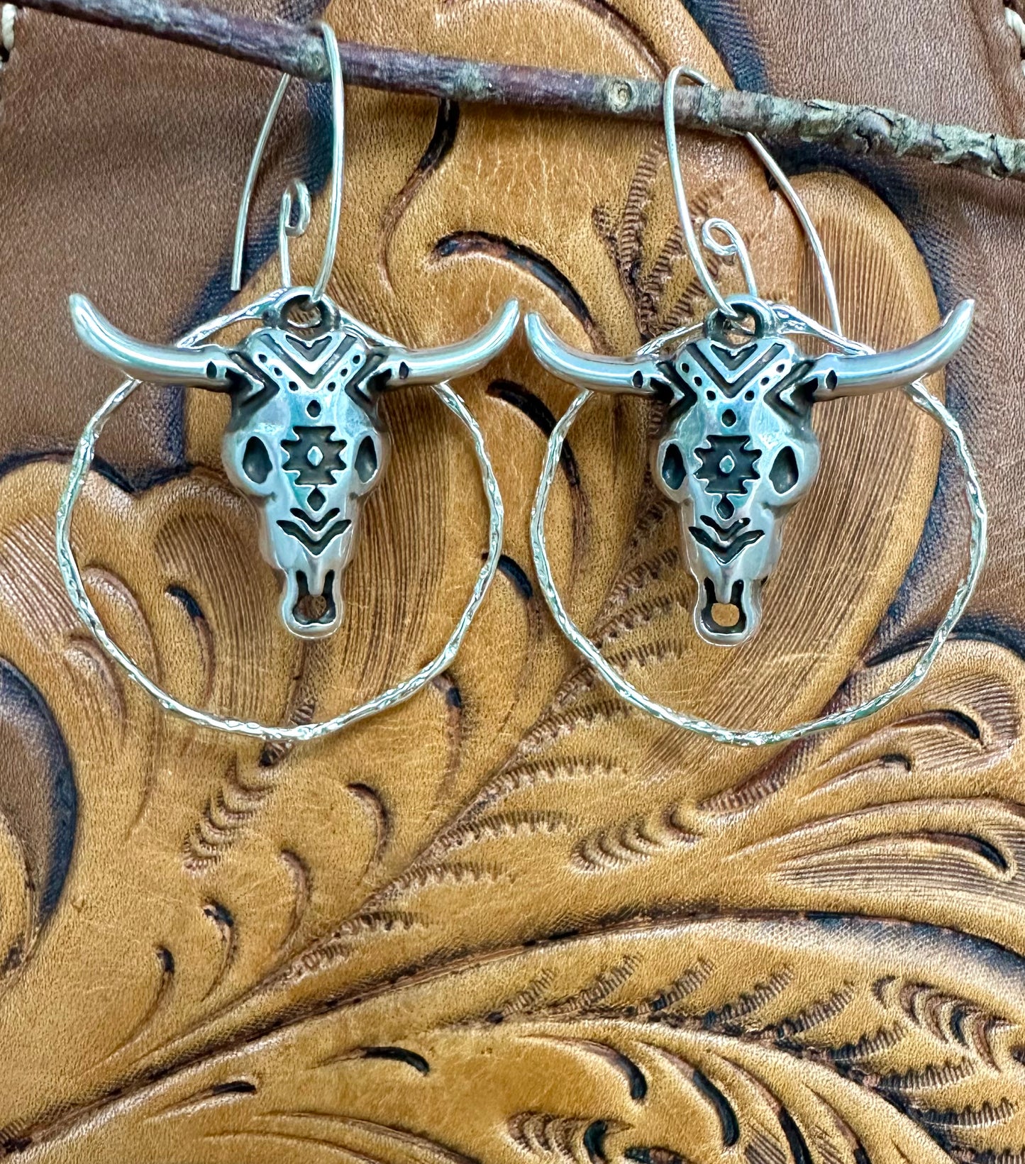 Longhorn Earrings