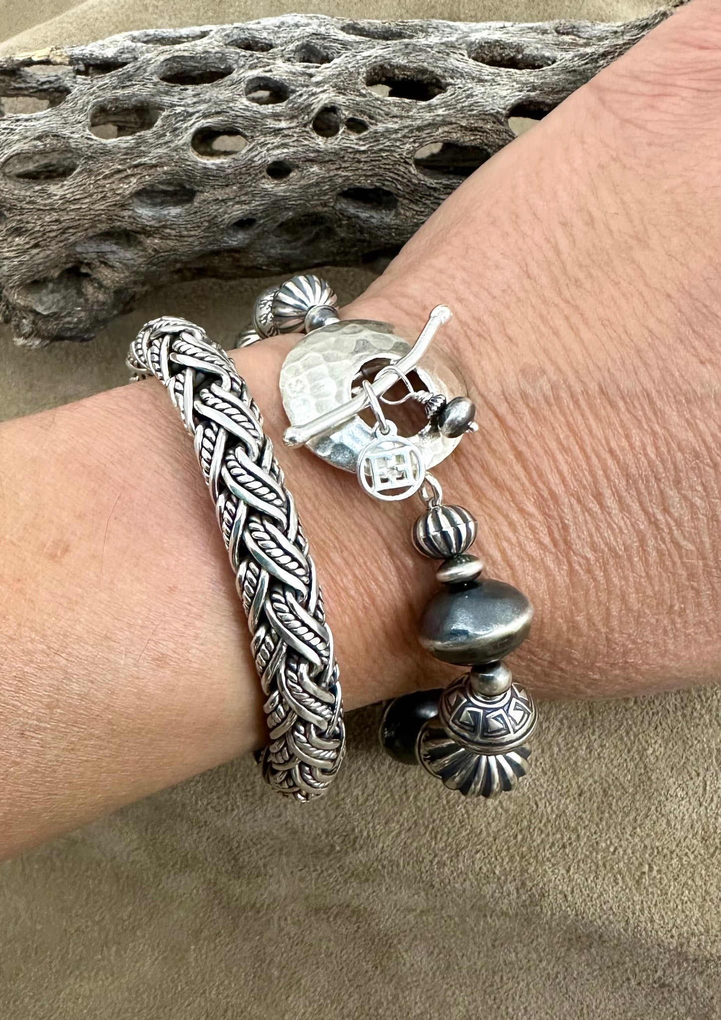 Sterling Handmade Navajo Bracelet