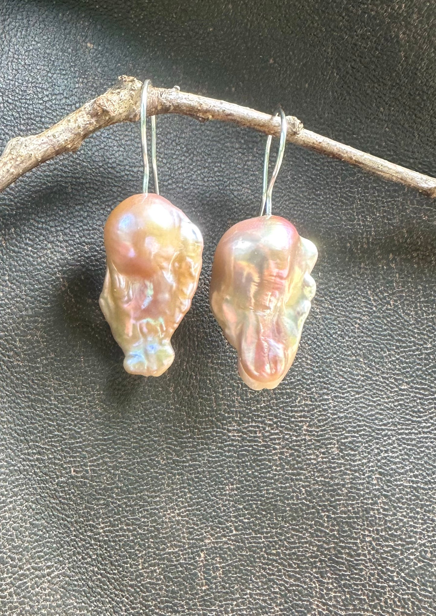 Perfectly Imperfect Pearl Drop Earrings