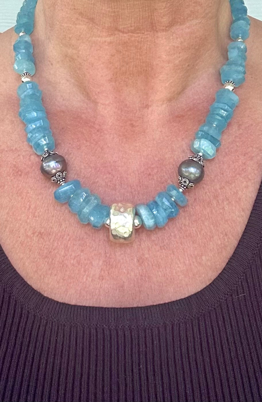 Aquamarine Necklace