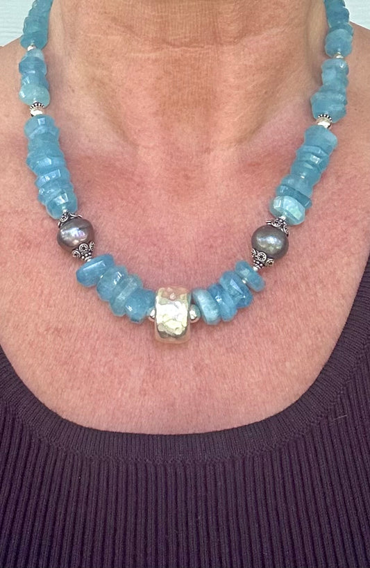 Aquamarine Necklace