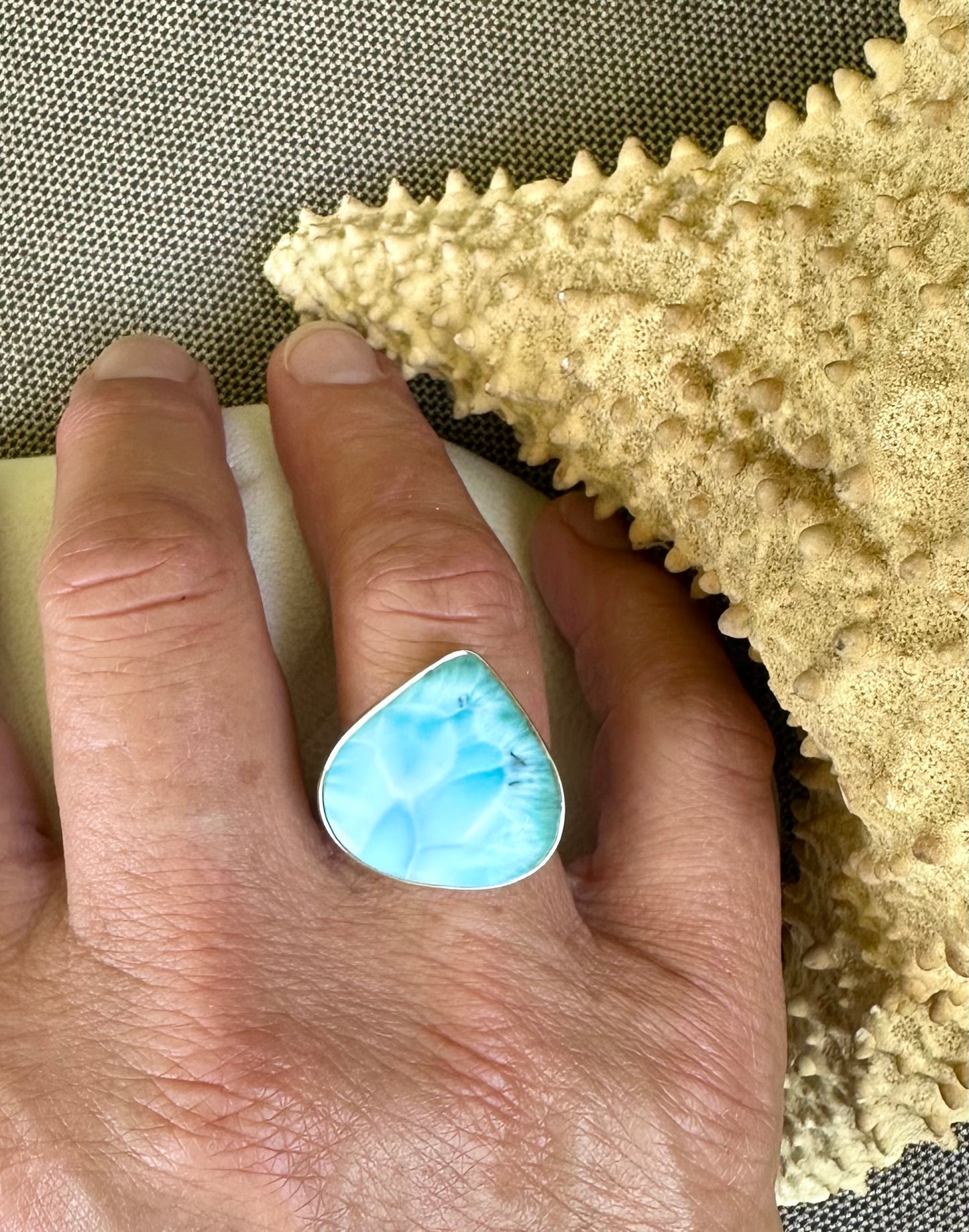 Larimar Rings