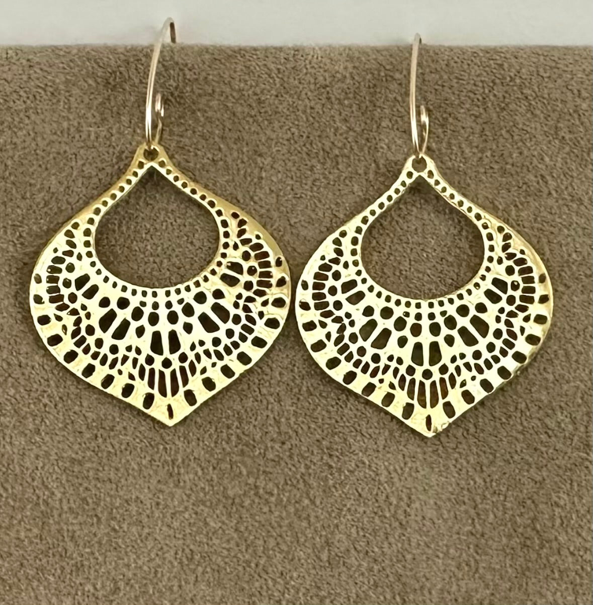 Teardrop Mandala Earrings