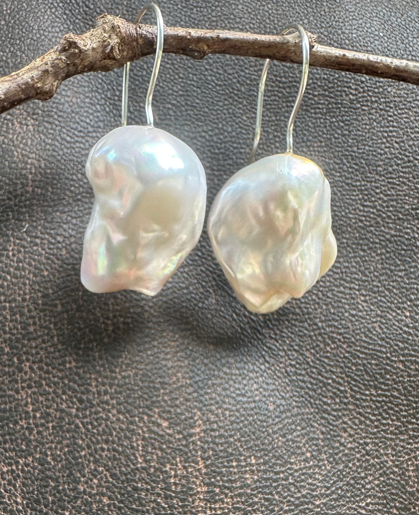 Perfectly Imperfect Pearl Drop Earrings