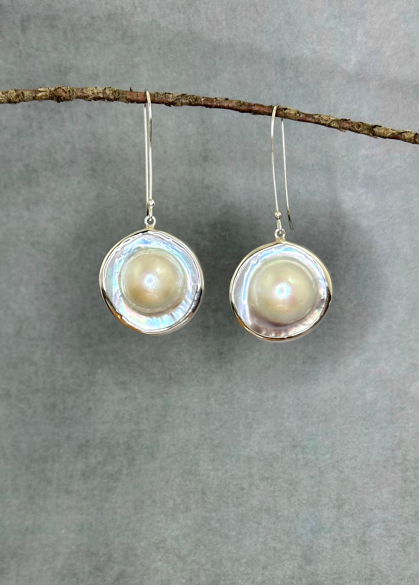 Blister Pearl Earrings