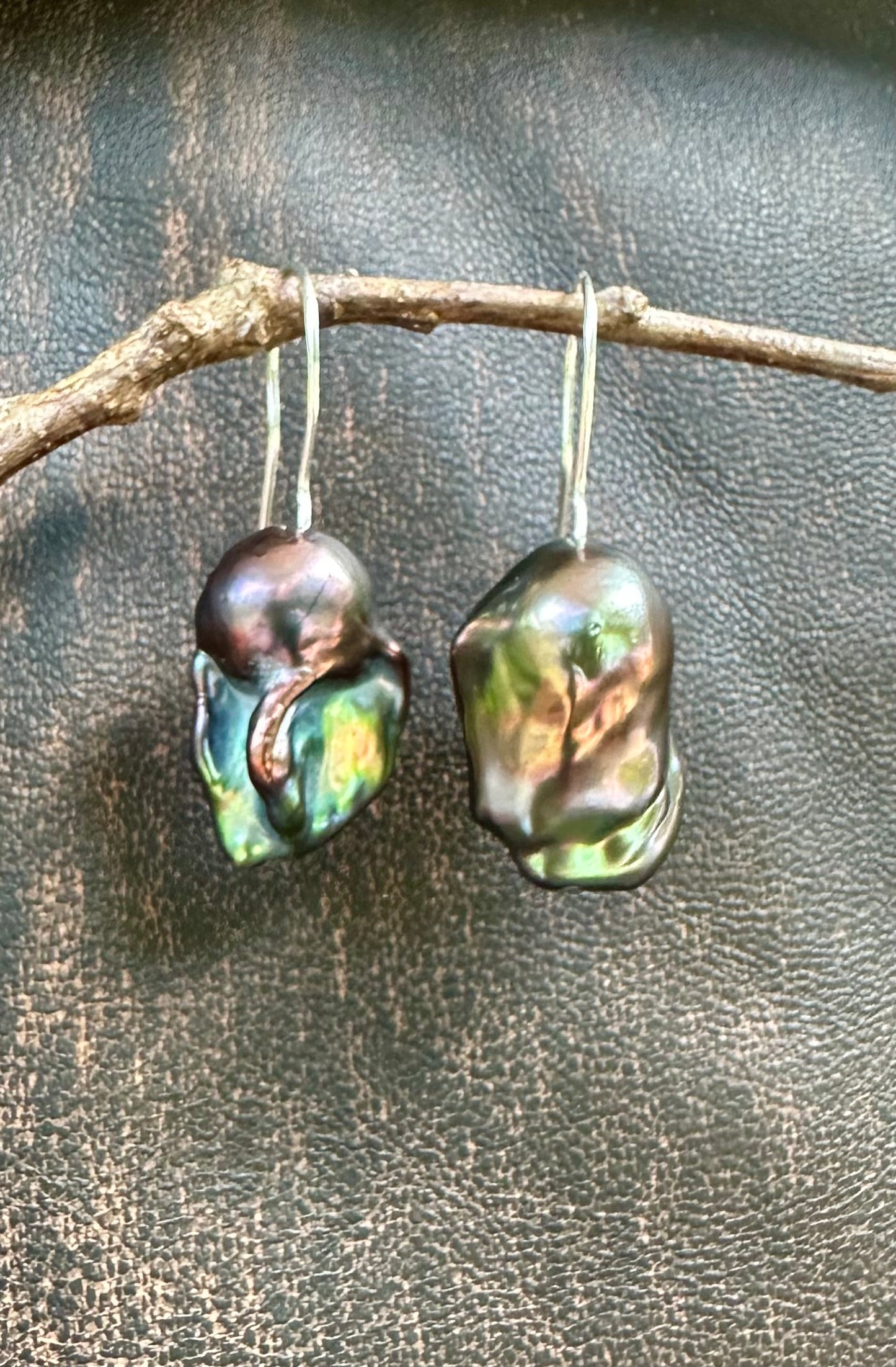 Perfectly Imperfect Pearl Drop Earrings