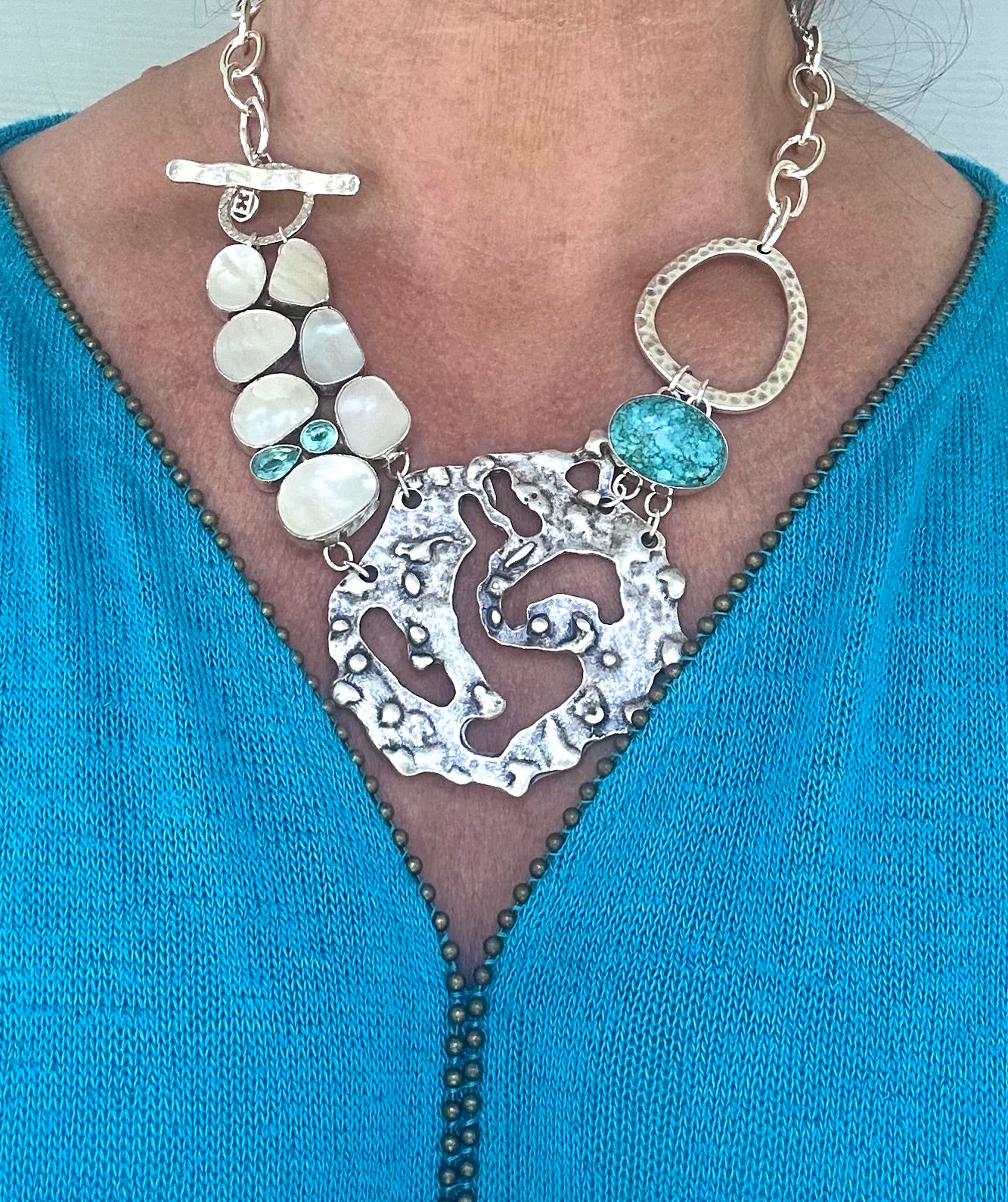 Artisan Abstract Necklace