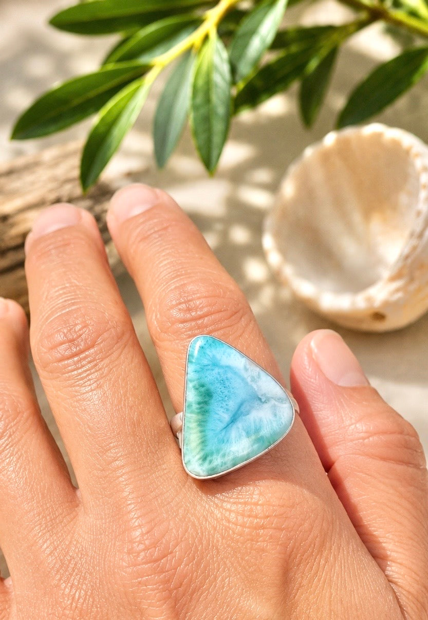 Larimar Rings