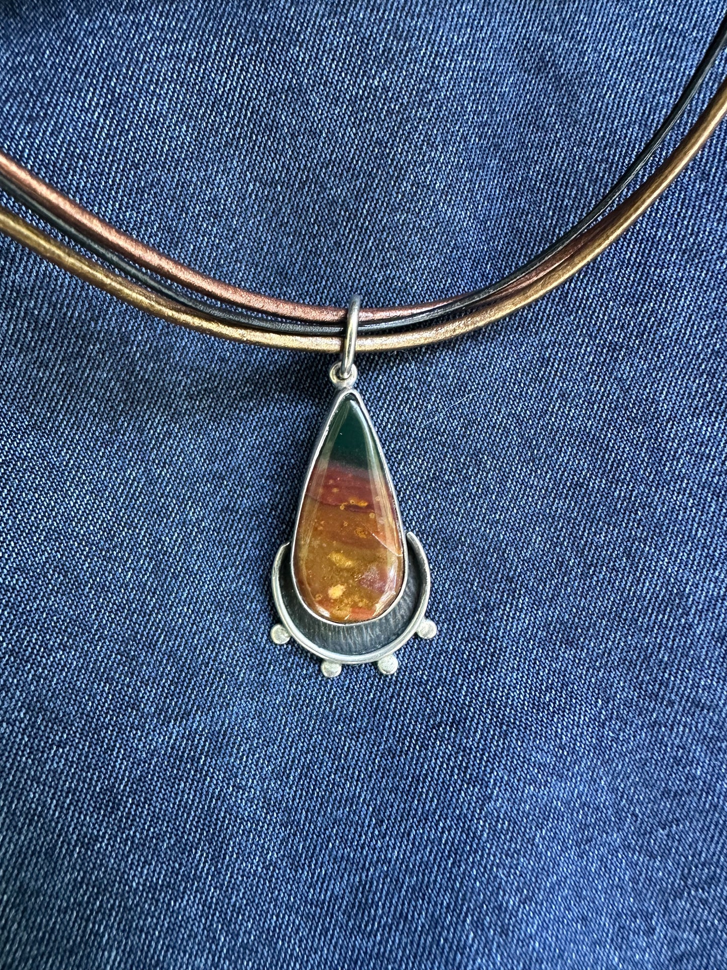 Artistic Jasper Necklace