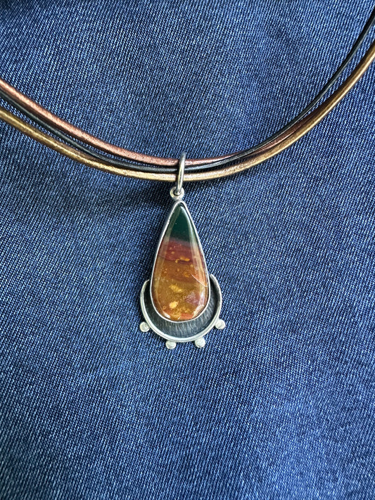 Artistic Jasper Necklace