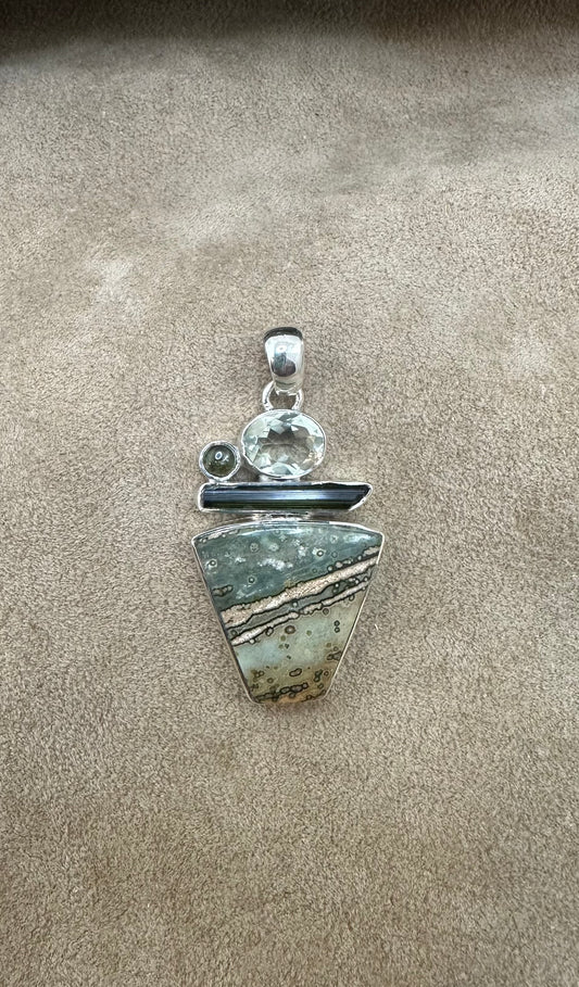 Ocean Jasper Pendant