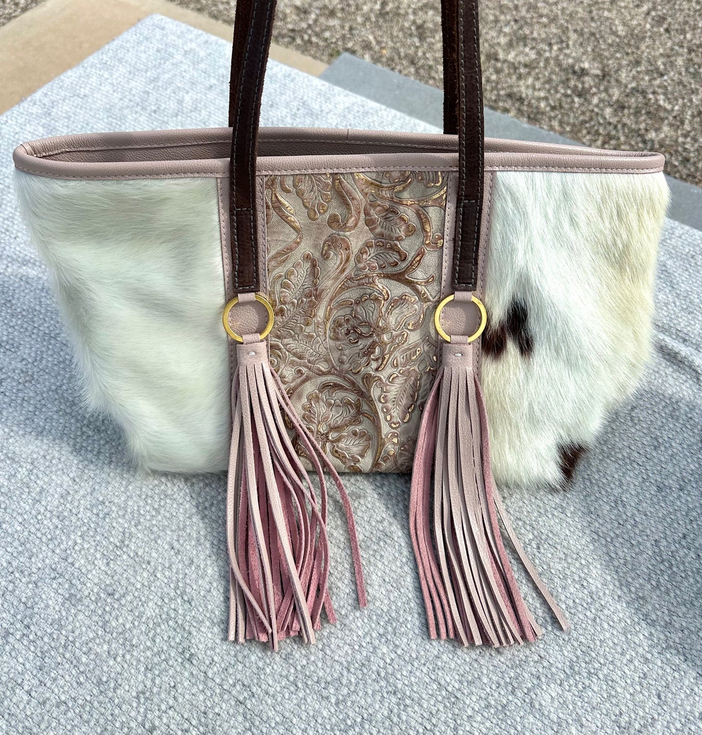 Hair on Hide Pink Beauty