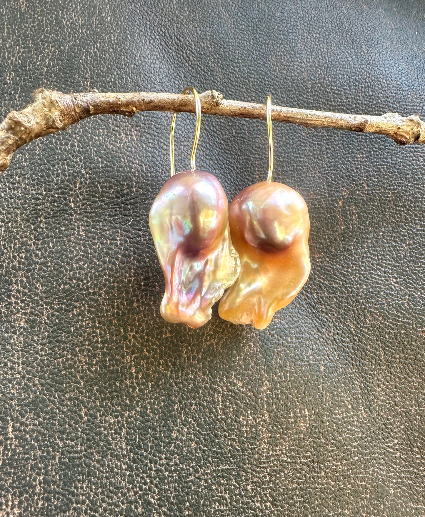 Perfectly Imperfect Pearl Drop Earrings