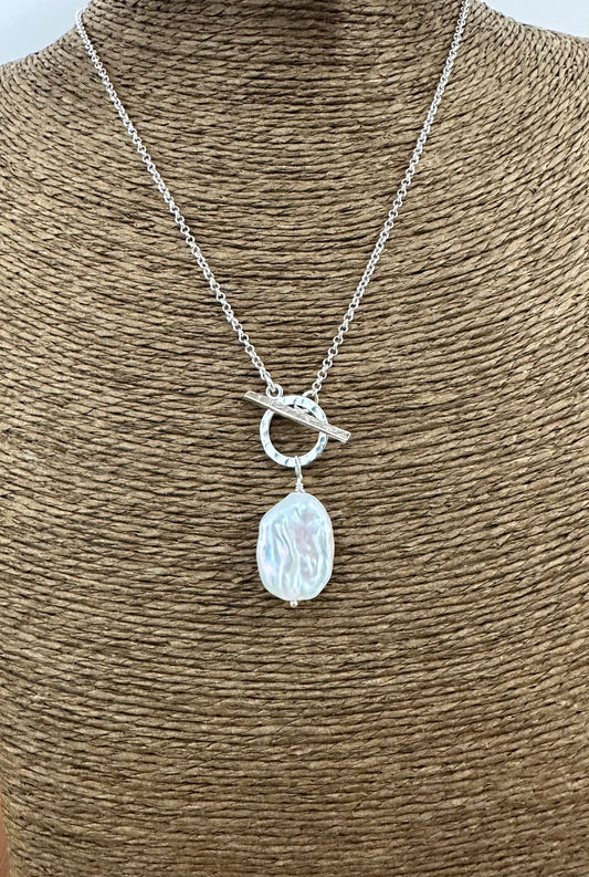 Classic Coin Pearl Necklace