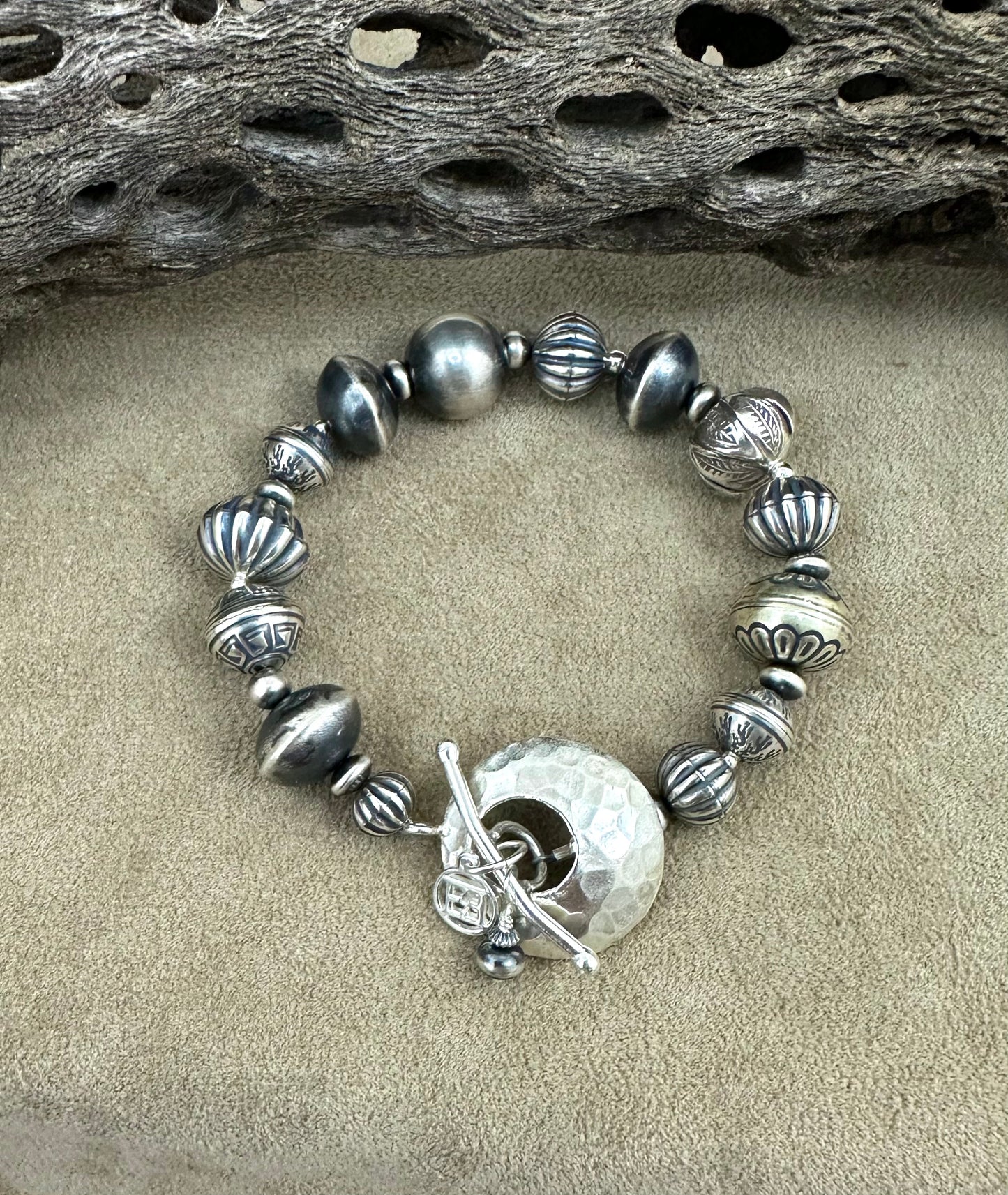 Sterling Handmade Navajo Bracelet