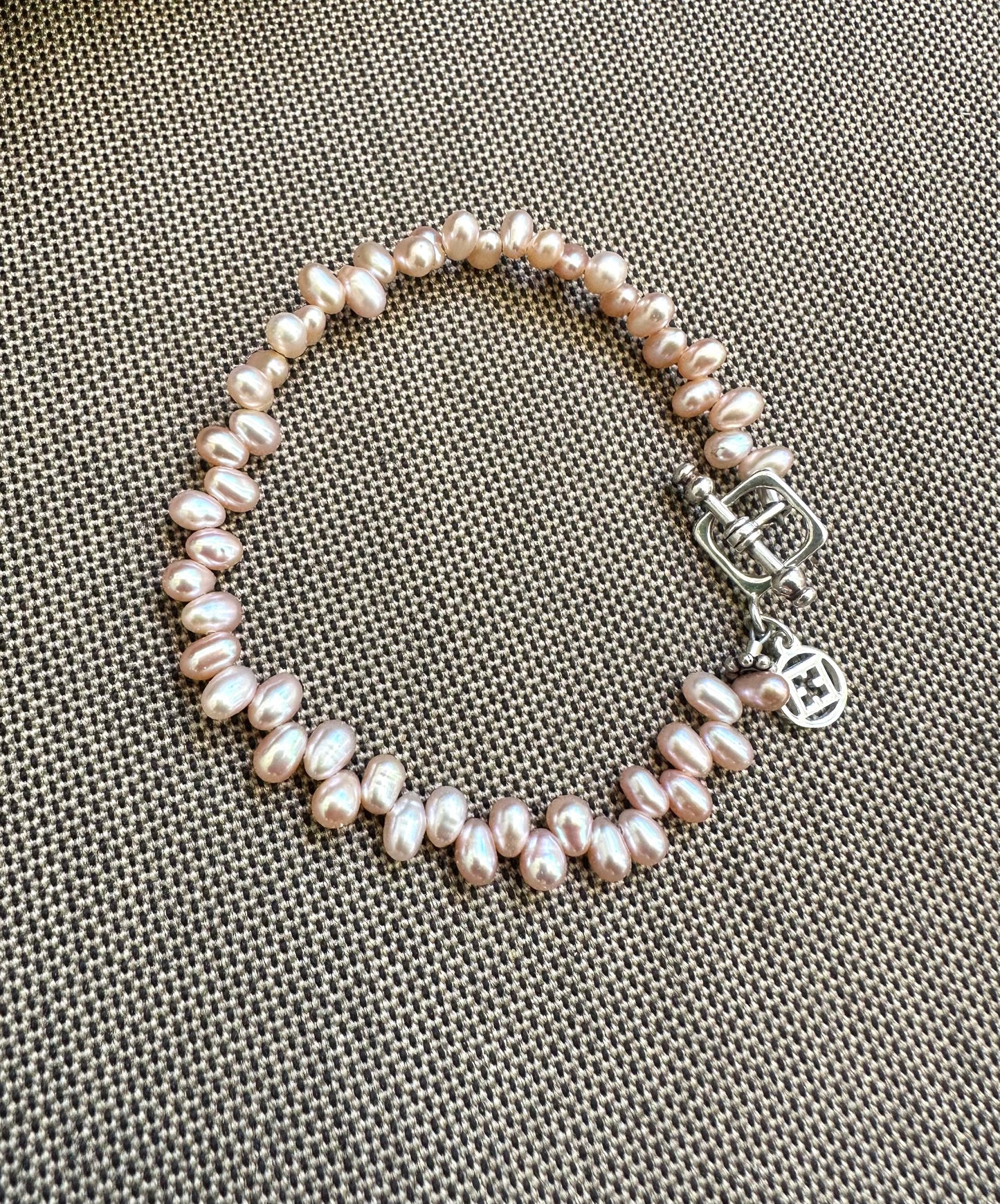 Blush Freshwater Pearl Bracelet