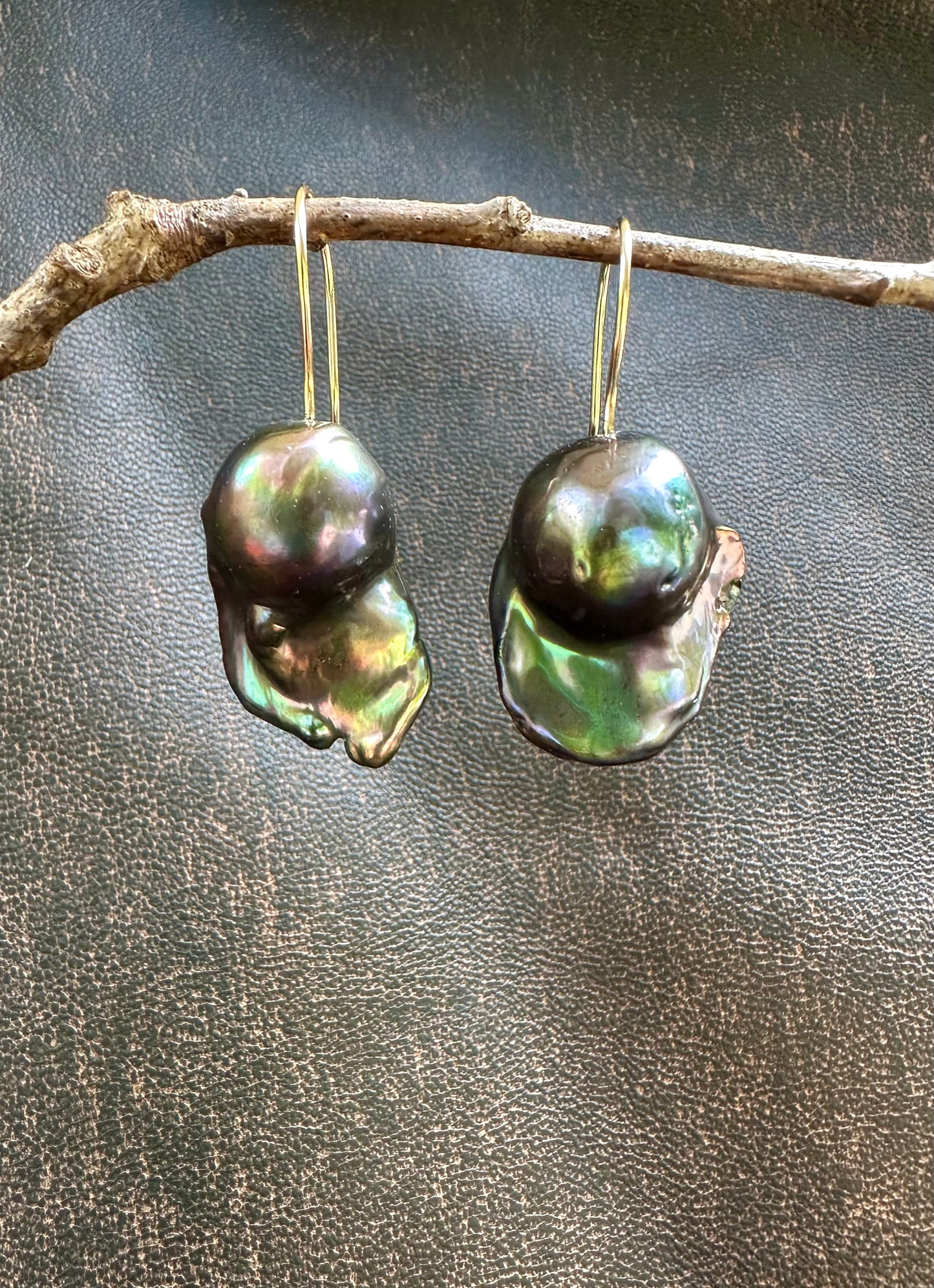 Perfectly Imperfect Pearl Drop Earrings